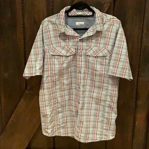 Columbia Omni-Shade Sun protection button down top